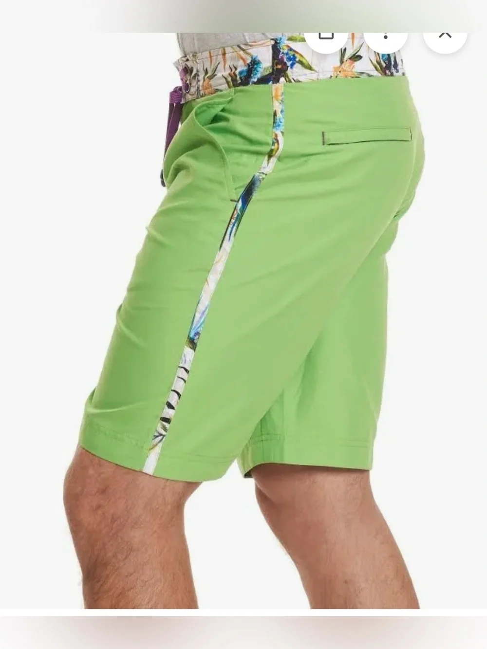 NWT Robert Graham Men’s Dos Rios Classic Board Shorts Size 34